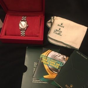 Rolex datejust woman’s jubilee.